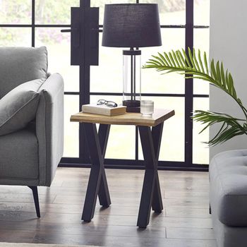 Harvey Oak Lamp Table