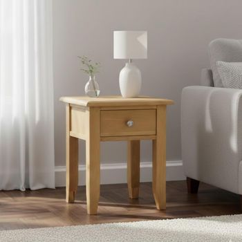 Kilkenny Oak 1 Drawer Lamp Table