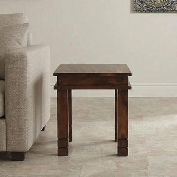 Indian Sheesham Chunky Side Table