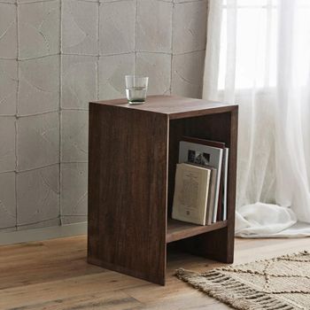 Napo Mango Wood Square Side Table