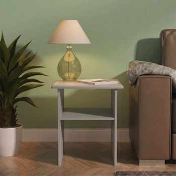 Knightsbridge Grey Lamp Table