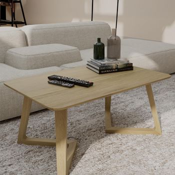 Scandic V Oak Medium Lamp Table