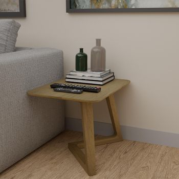 Scandic V Oak Small Lamp Table