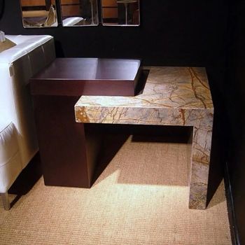 Helen Marble Lamp Table - Sizes Available
