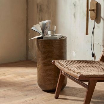 Sewa Metal Round Side Table