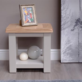 Diamond Painted Lamp Table