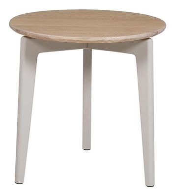 Marlow Cashmere Oak Lamp Table