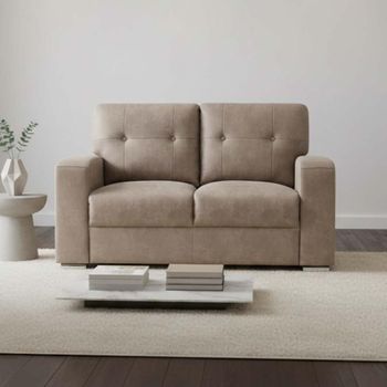 Hampton Taupe Fabric 2 Seater Sofa