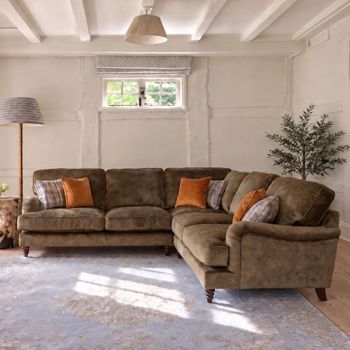 Beatrix Fabric LH2/COR/RH2 Corner Sofa - Colours Available
