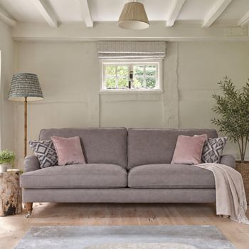 Beatrix Fabric 4 Seater Sofa - Colours Available