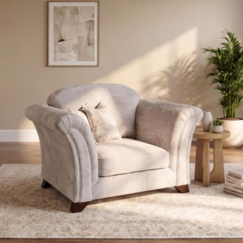 Vesper Fabric Love Chair - Colours Available