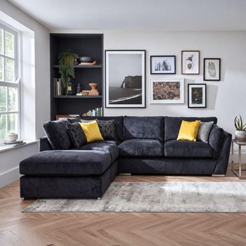 Phoenix Fabric Fstlfcrh2 Corner Sofa - Colours Available
