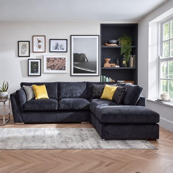 Phoenix Fabric Lh2Rfcfst Corner Sofa - Colours Available