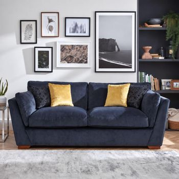 Phoenix Fabric 3 Seater Sofa - Colours Available