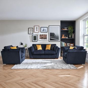 Phoenix Fabric 2+1+1 Seater Sofa Set - Colours Available