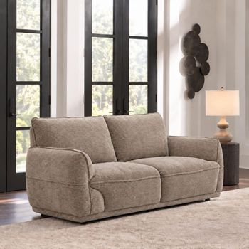 Angelo Sofa - 2 Seater - Beige - Fabric