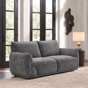 Angelo Sofa - 2 Seater - Grey - Fabric
