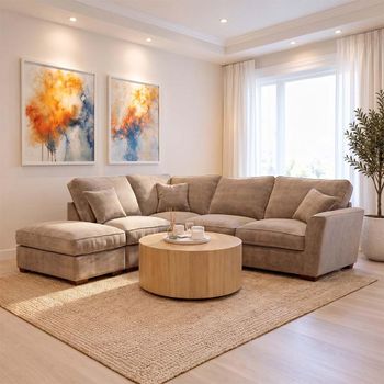 Atlantis Fabric FST/LFC/RH2 Corner Sofa - Colours Available