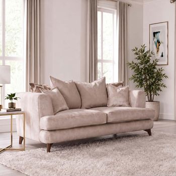 Cancun Fabric 2 Seater Sofa - Colours Available