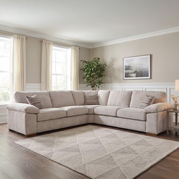 Dexter Fabric LH2/COR/RH2 Corner Sofa - Colours Available