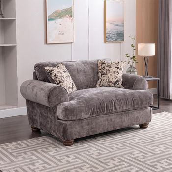 Horatio Fabric Love Chair - Colours Available