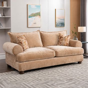 Horatio Fabric 3 Seater Sofa - Colours Available