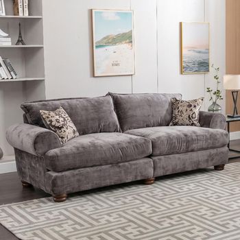 Horatio Fabric 4 Seater Sofa - Colours Available