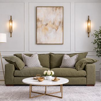 Lennox Fabric 4 Seater Sofa - Colours Available