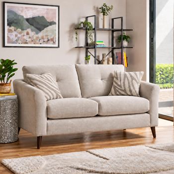 Molly Fabric 2 Seater Sofa - Colours Available