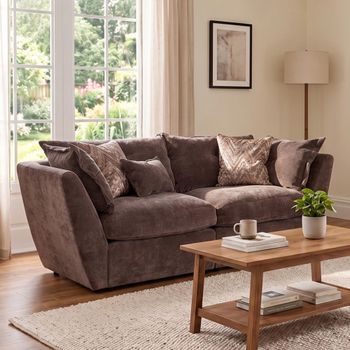 Sully Fabric 3 Seater Sofa - Colours Available