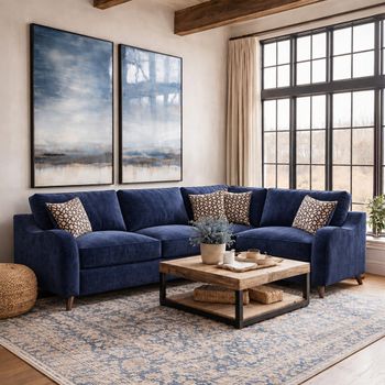 Varley Fabric LH2/COR/RH1 Corner Sofa - Colours Available