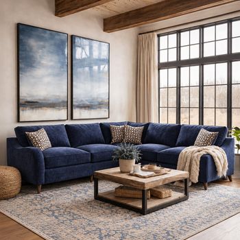 Varley Fabric LH2/COR/RH2 Corner Sofa - Colours Available