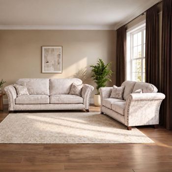 Vesper Fabric 3+2 Seater Sofa Set - Colours Available
