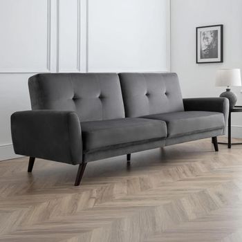 Monza Sofabed Grey Fabric