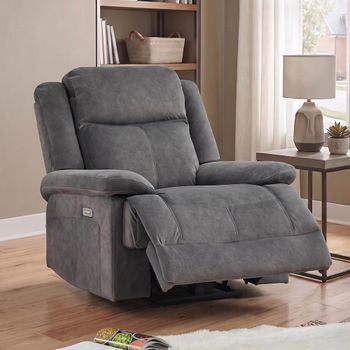 Rockport Electric Fabric Storm Recliner Armchair