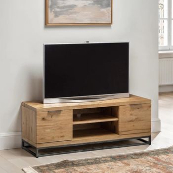 Brooklyn Oak 135cm 2 Door TV Unit