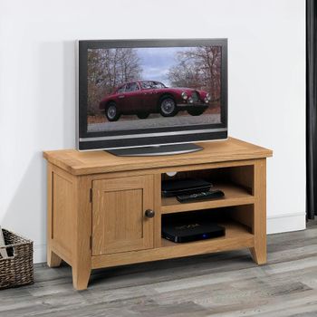 Astoria Oak 90cm 1 Door TV Unit