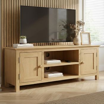 Arlington Oak 120cm 2 Door TV Unit