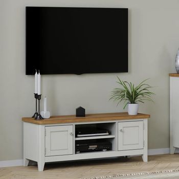 Arden Grey Painted 120cm 2 Door TV Unit