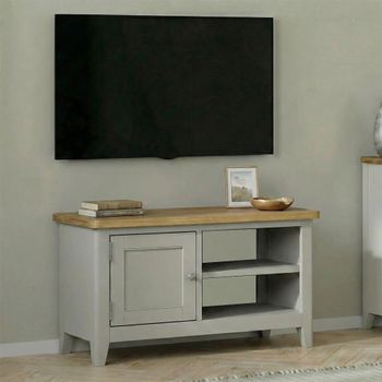 Arden Grey Painted 90cm 1 Door TV Unit