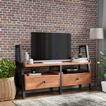 Rayne Acacia 135cm 2 Drawer TV Unit
