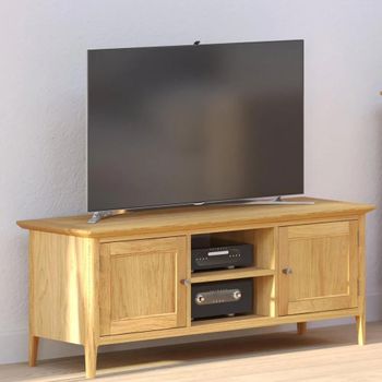 Selene Oak 120cm 2 Door TV Unit