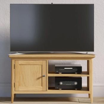 Selene Oak 90cm 1 Door TV Unit