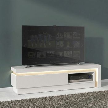 Lyon Oak 130cm 1 Drawer TV Unit