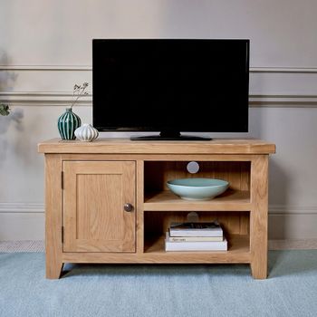 Appleby Oak 90cm 1 Door TV Unit