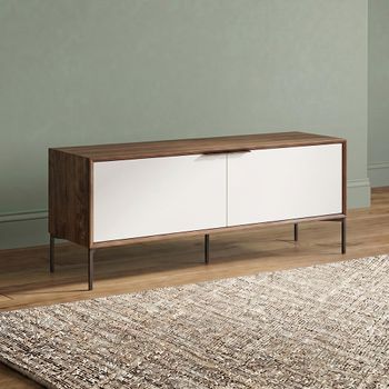Helga Oiled Walnut 2 Drawer TV Unit - Sizes Available