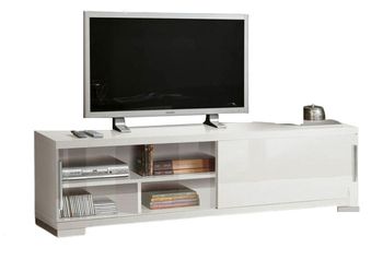 Asti Italian White Gloss 185cm TV Unit