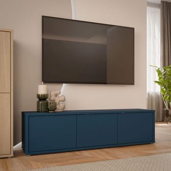 Alice Springs Night Blue 154.2cm 3 Door TV Cabinet
