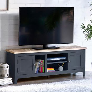 Bordeaux Grey 150cm 2 Door TV Unit