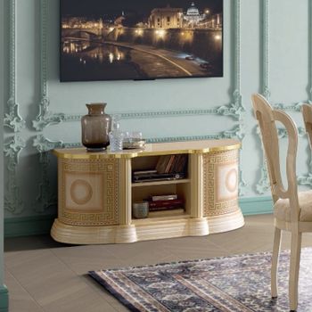 Aida TV Unit - Ivory - 2 Door